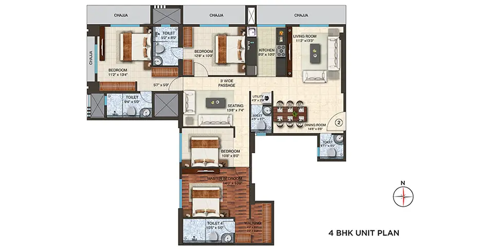 Spenta Matunga Floor Plans