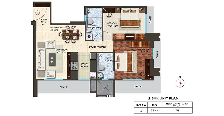 Spenta Medius Matunga Floor Plans