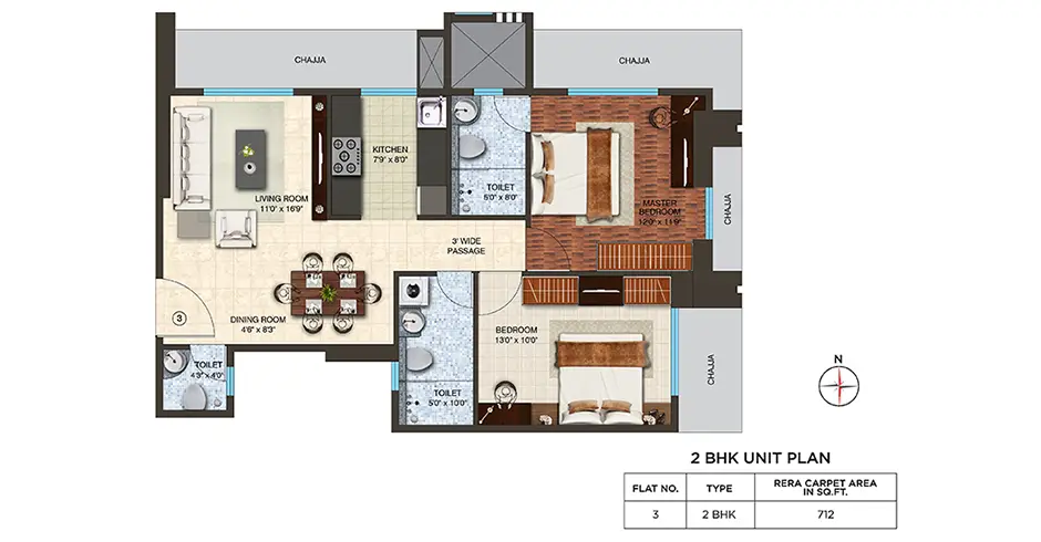 Spenta Medius Matunga Floor Plans